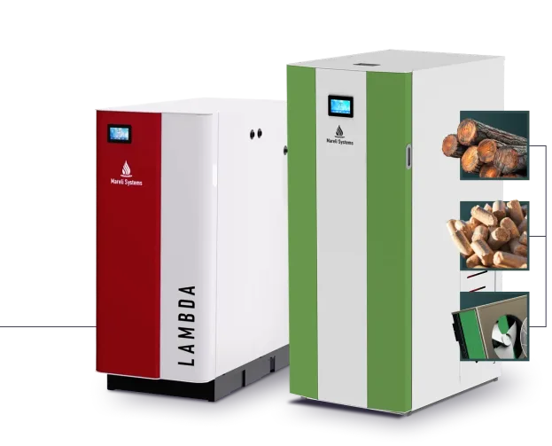 Automatické kotle na dřevo i pelety - Mareli Systems
