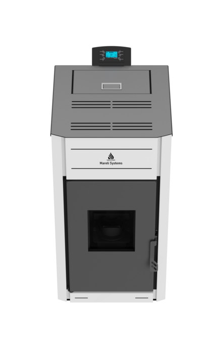 Unica pellet stove - white color 7